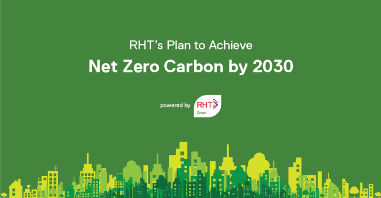Net Zero Carbon by 2030 banner
